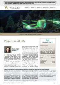 Peppercorn AI EIS – research report